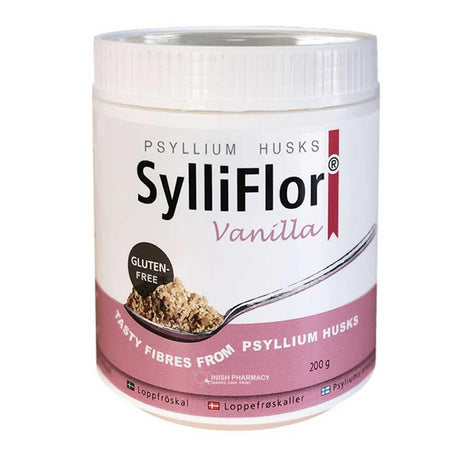 SylliFlor Psyllium Husks Vanilla 200g – to support a healthy digestive system