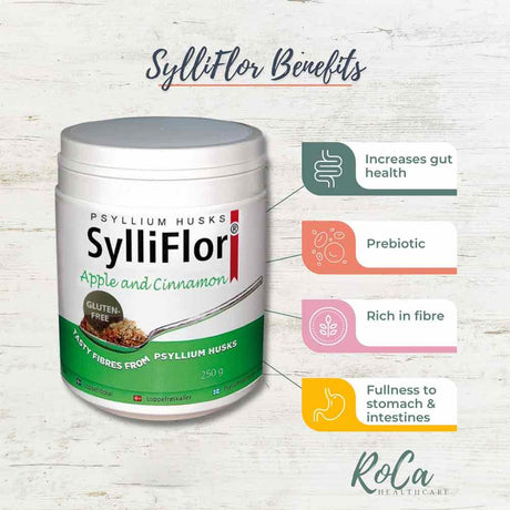 SylliFlor Psyllium Husks Calcium 30 x 6g Sachets
