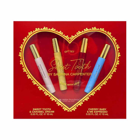Sabrina Carpenter Sweet Tooth 4 Piece Travel Set