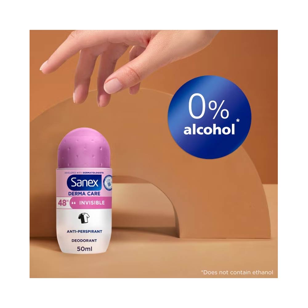 Sanex Invisible 48hr Anti Perspirant Roll On 50ml