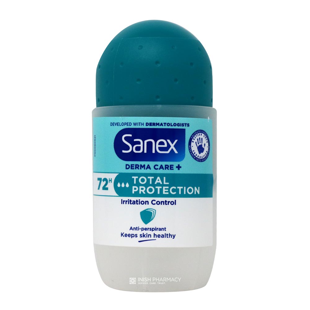 Sanex Total Protection 72hr Anti Perspirant Roll On 50ml