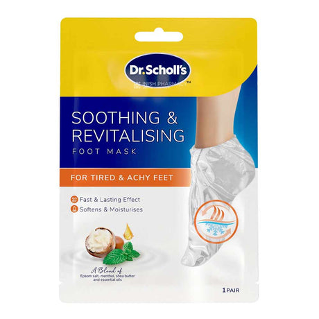 Scholl Soothing & Revitalising Foot Mask 1 Pair