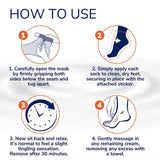 Scholl Soothing & Revitalising Foot Mask 1 Pair