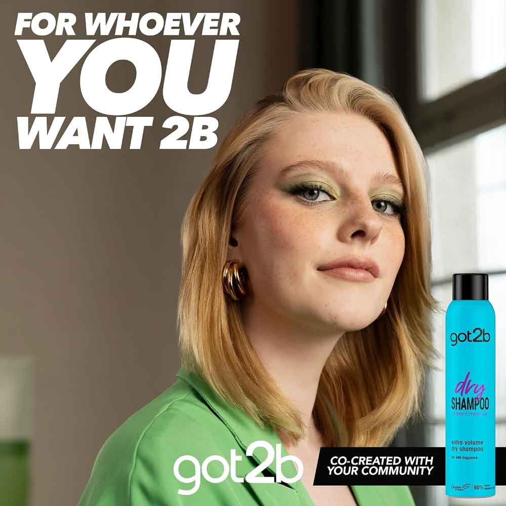 Schwarzkopf Got2b Instant Refresh Dry Shampoo Extra Volume 200ml