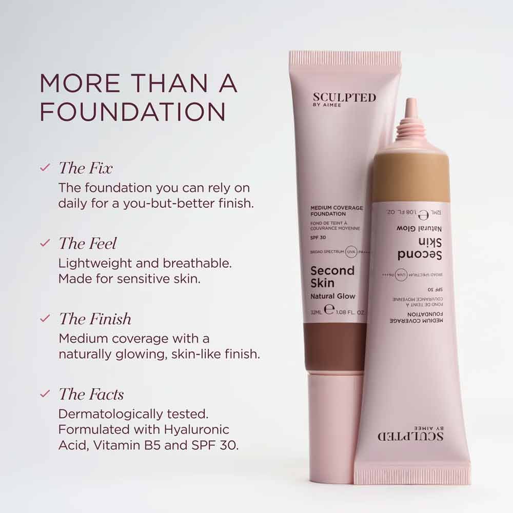 Sculpted Second Skin Natural Glow Foundation