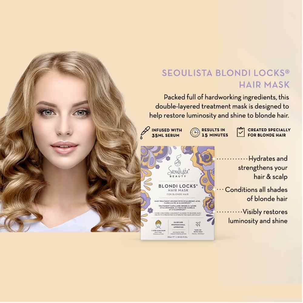 Seoulista Beauty Blondi Locks Hair Mask For Blonde Hair