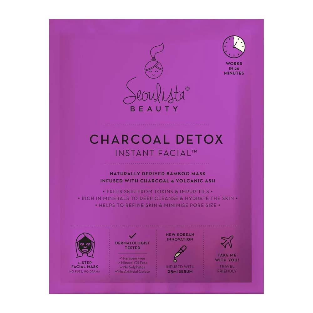 Seoulista Beauty Charcoal Detox Instant Facial 25ml
