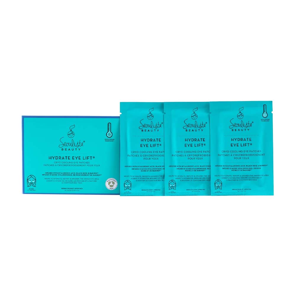 Seoulista Beauty Hydrate Eye Lift Cryo Cooling Eye Patches 3 Pairs