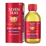 Seven Seas Cod Liver Oil Max Strenght 100ml – key nutrients to support a healthy immune system