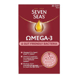 Seven Seas Omega-3 & Gut Friendly Bacteria 30 Day Pack – omega-3 fatty acids to support heart and brain health