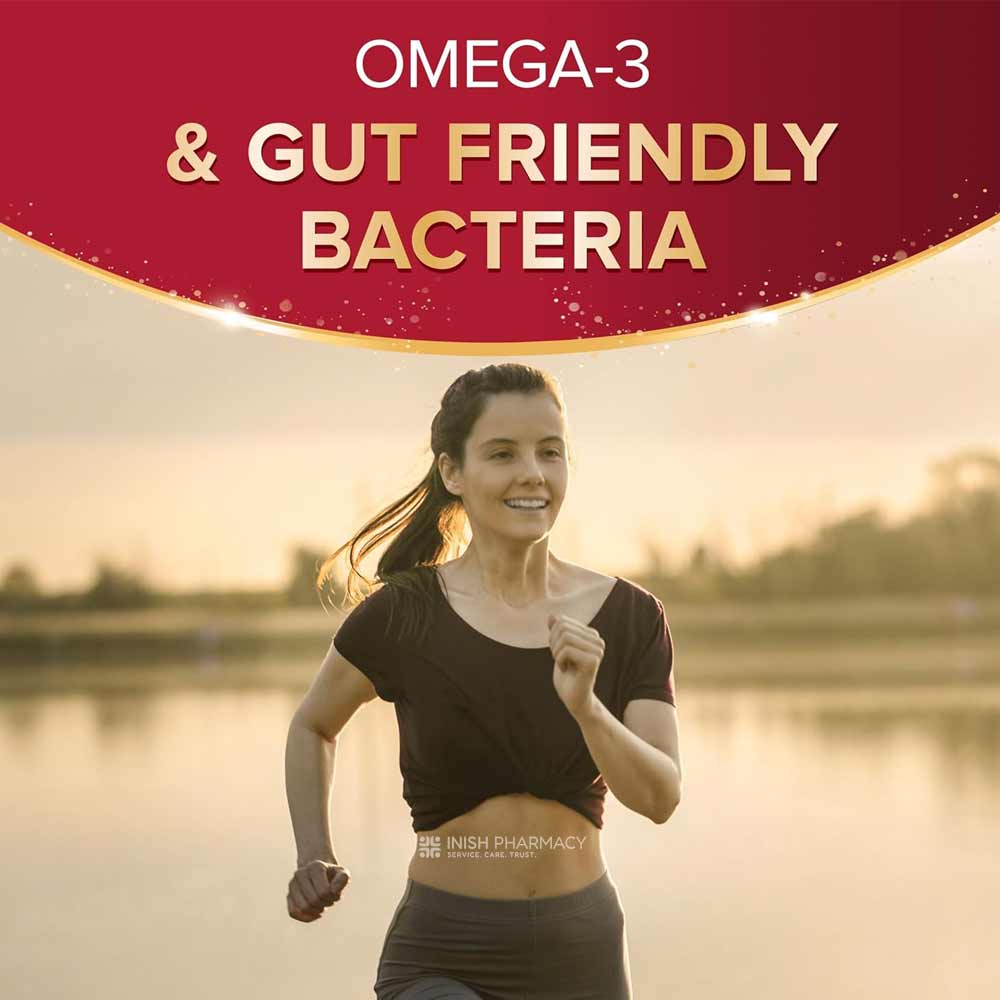 Seven Seas Omega-3 & Gut Friendly Bacteria 30 Day Pack