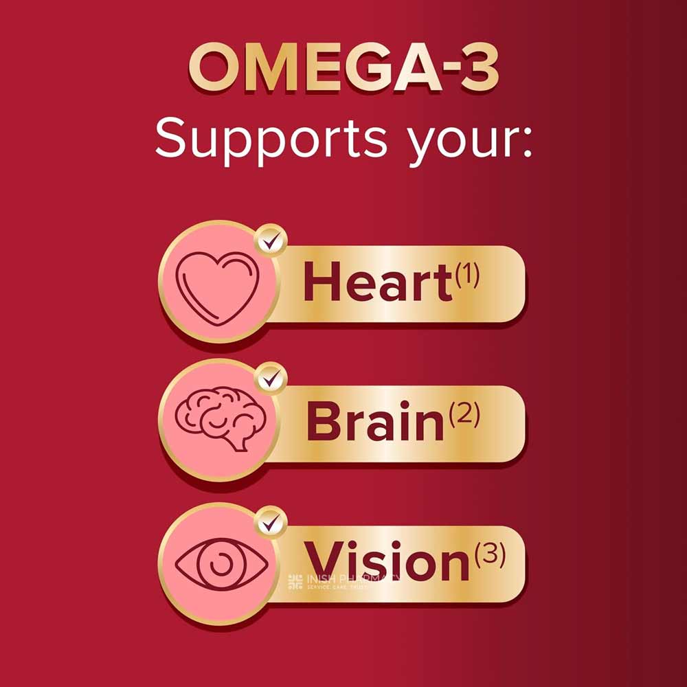 Seven Seas Omega-3 & Gut Friendly Bacteria 30 Day Pack