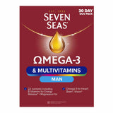 Seven Seas Omega 3 & Multivitamin Man 30 Day Duo Pack