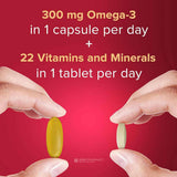 Seven Seas Omega 3 & Multivitamin Man 30 Day Duo Pack