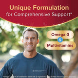 Seven Seas Omega 3 & Multivitamin Man 30 Day Duo Pack