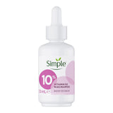 Simple Vitamin B3 and Niacinamide Booster Serum 30ml – refines pores and evens skin tone