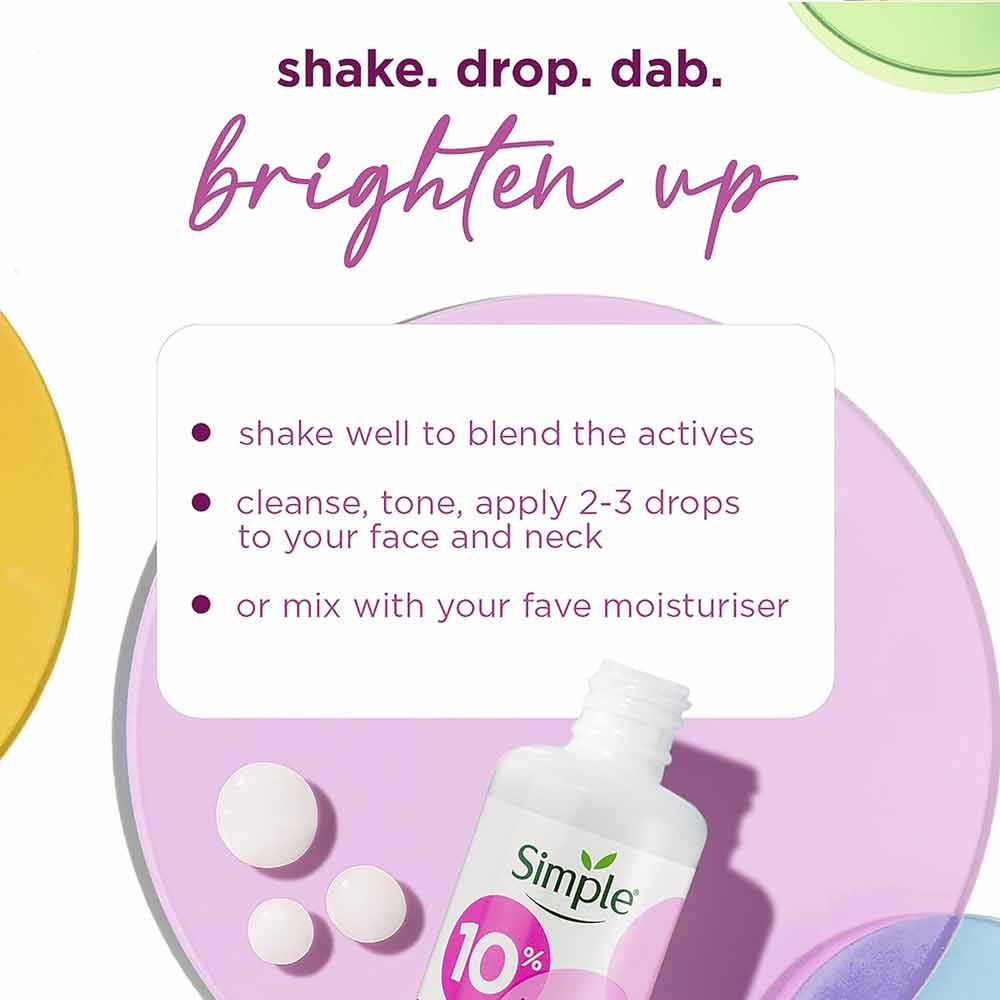 Simple Vitamin B3 and Niacinamide Booster Serum 30ml