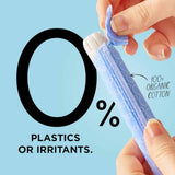 &Sisters Mooncup Eco-Applicator Tampons Heavy 12 Pack