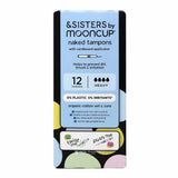 &Sisters Mooncup Eco-Applicator Tampons Heavy 12 Pack