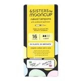 &Sisters Mooncup Eco-Applicator Tampons Light 16 Pack