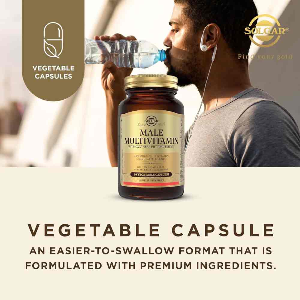 Solgar Male Multivitamin 60 Capsules