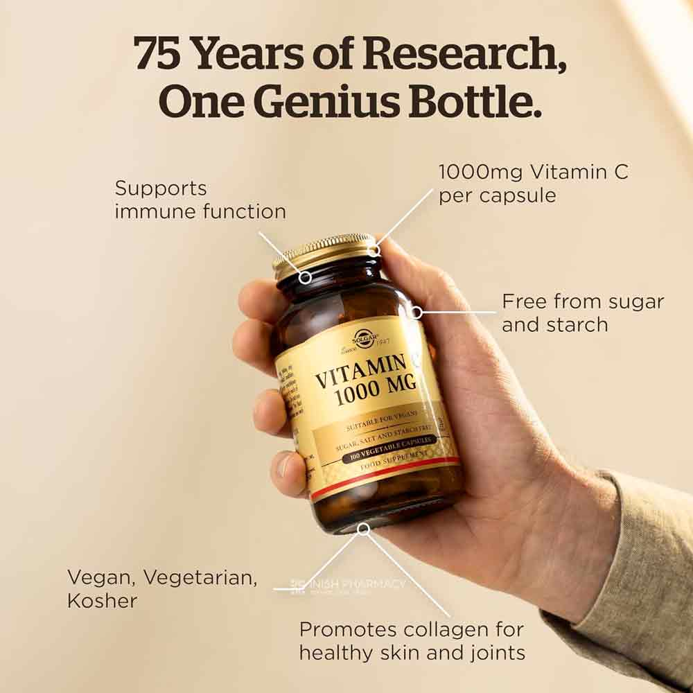 Solgar Vitamin C 1000 MG 100 Capsules