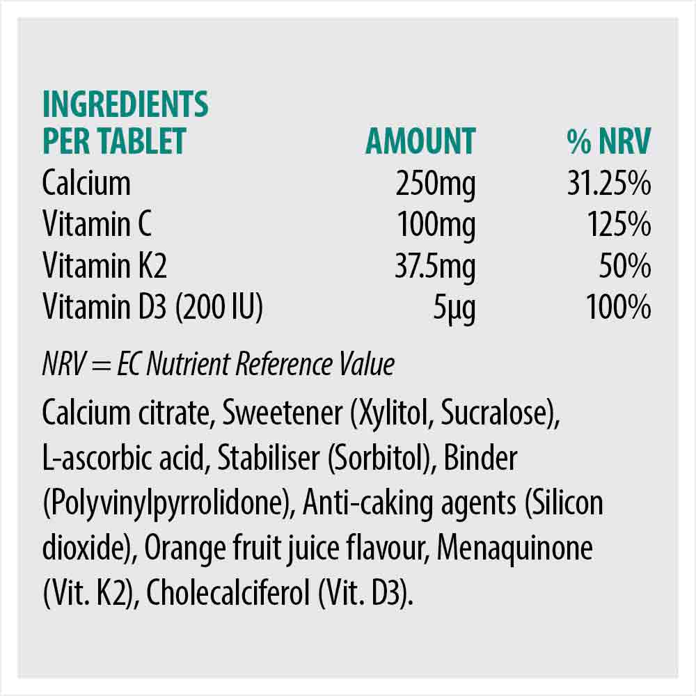 Sona Calcium 60 Chewable Tablets