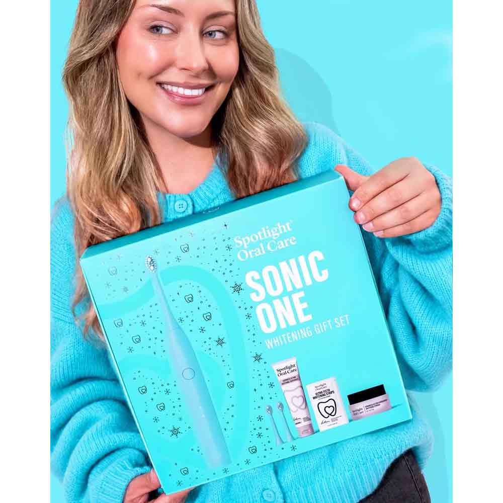 Spotlight Oral Care Whitening Gift Set Blue