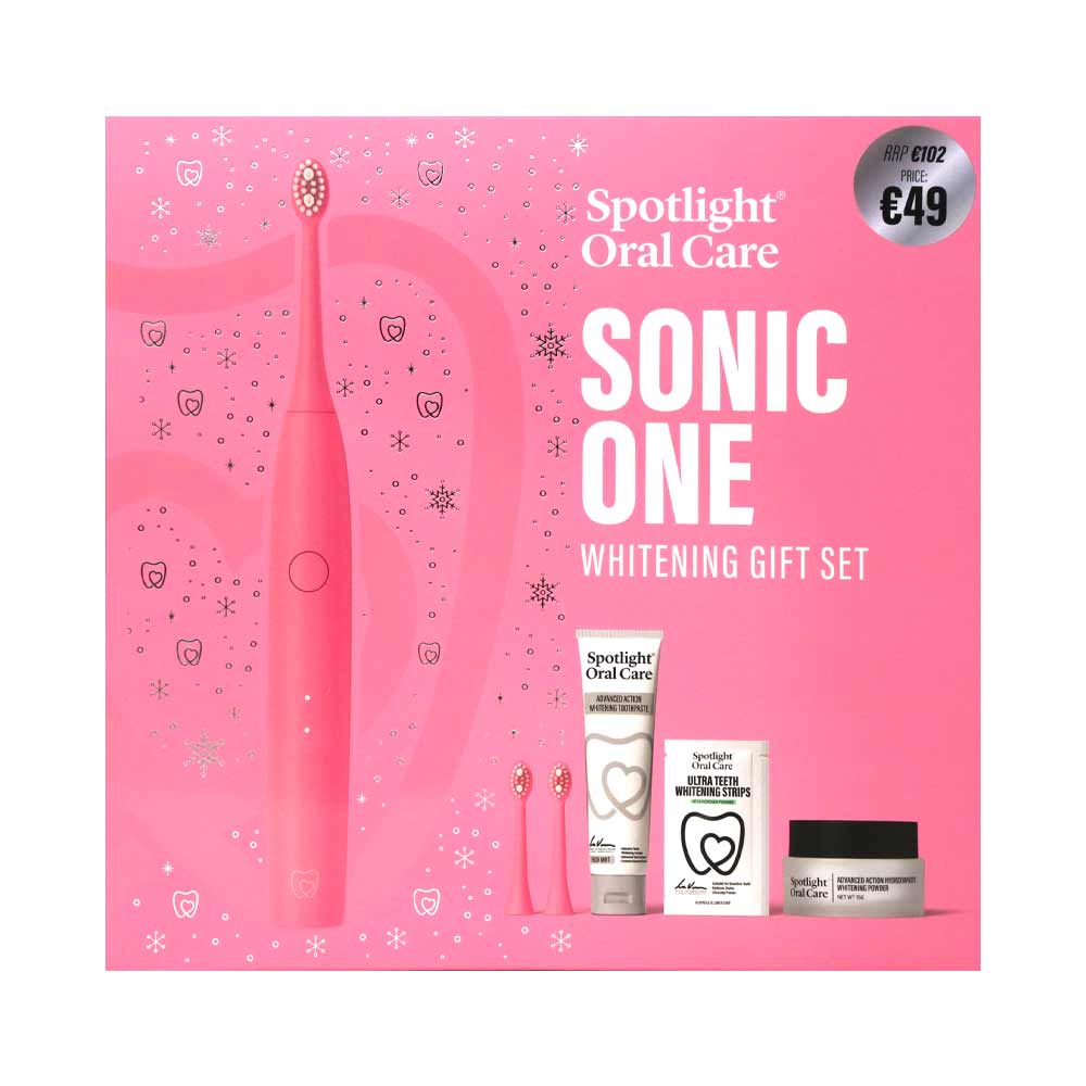 Spotlight Oral Care Sonic One Whitening Gift Set Pink