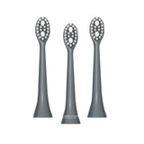 Spotlight Oral Care Sonic Toothbrush Graphite Grey Replacement Heads 3 Pack