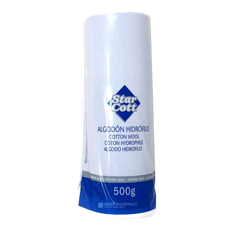 Star Cott Hospital Quality Pure Cotton Wool 500g – gentle cotton wool for delicate newborn skin