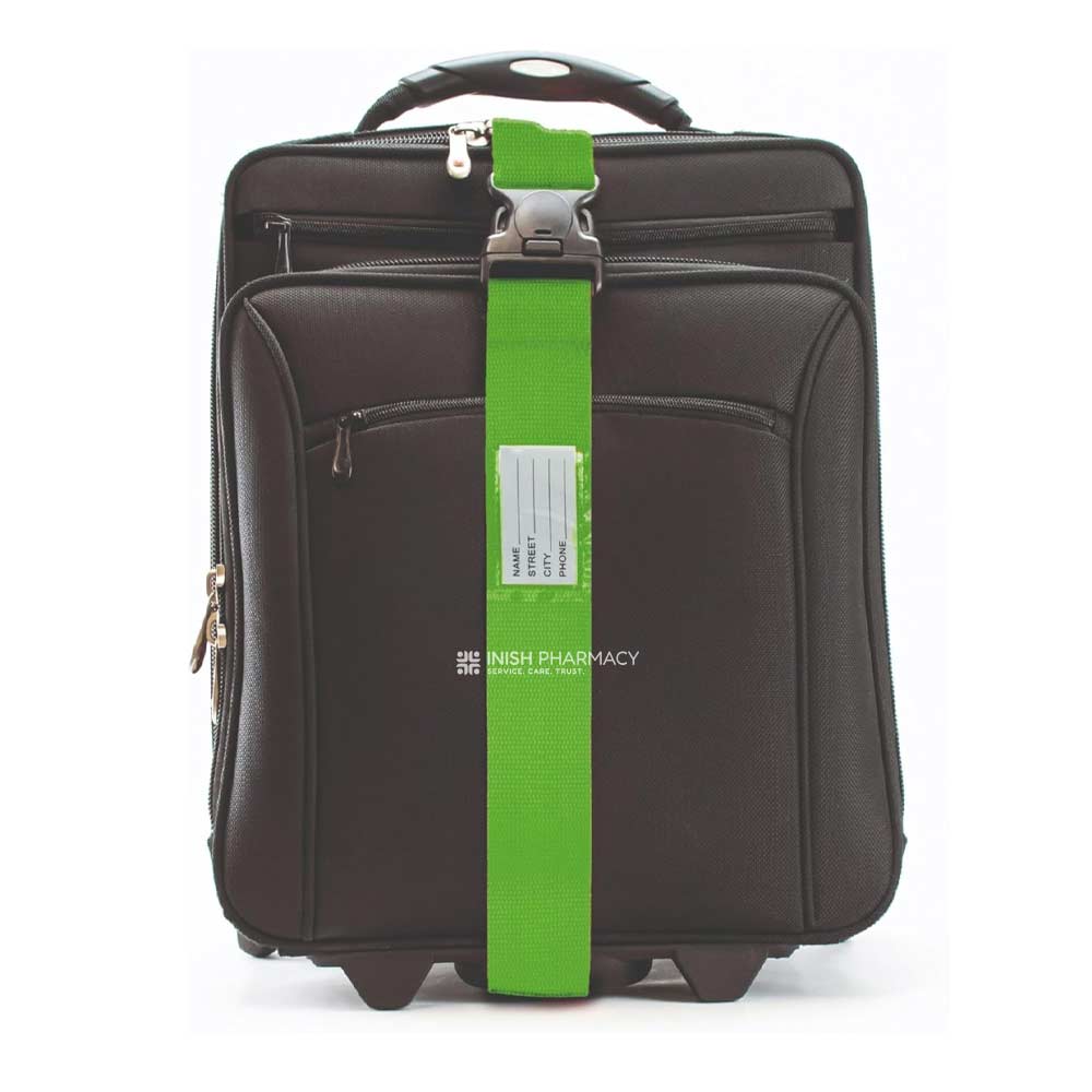 Status Green Luggage Strap