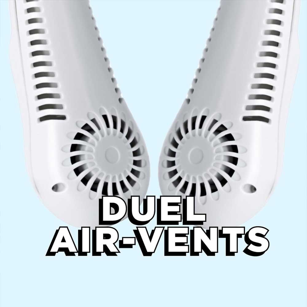Status USB Rechargeable Neck Fan