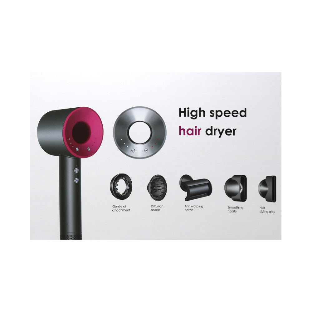 Supersonic Hair Dryer Set Rose Red