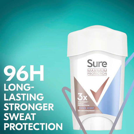 Sure Women Maximum Protection Clean Fresh Scent 45ml