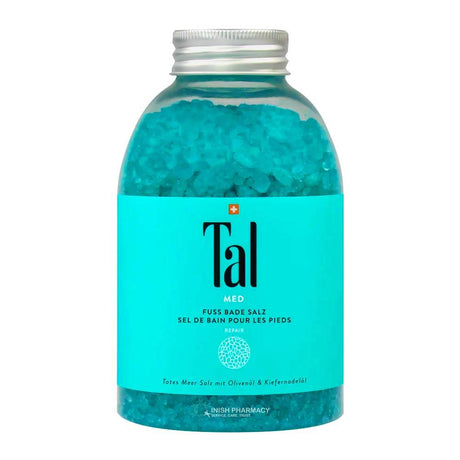 Tal Skincare Foot Soak Dead Sea Salt for Tired & Dry Feet 380g – dermatologist-developed for healthy skin