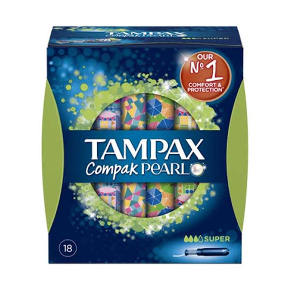 Tampax Compak Pearl Super 16 Pack