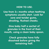 Nelsons Teetha Teething Granules 40 Sachets