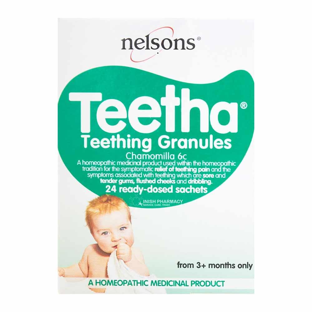 Nelsons Teetha Teething Granules 40 Sachets