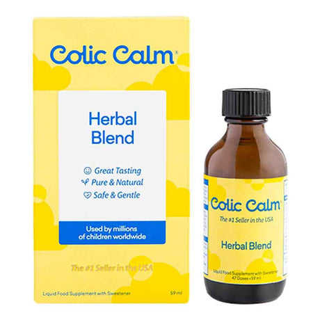 Colic Calm Herbal Blend 59ml – a trusted essential for mother and baby care