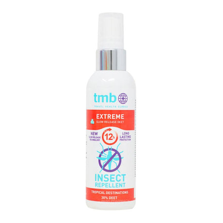 TMB Extreme Insect Repellent 30% Deet 100ml – repels insects to help prevent bites and stings