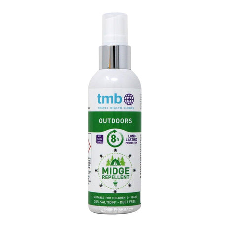 TMB Outdoors Midge Repellent 100ml – repels insects to help prevent bites and stings