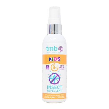 TMB Kids Insect Repellent Deet Free 100ml – repels insects to help prevent bites and stings