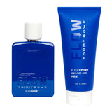 Tommy Bowe Flow Bleu Sport Wash Bag 2 Piece Giftset