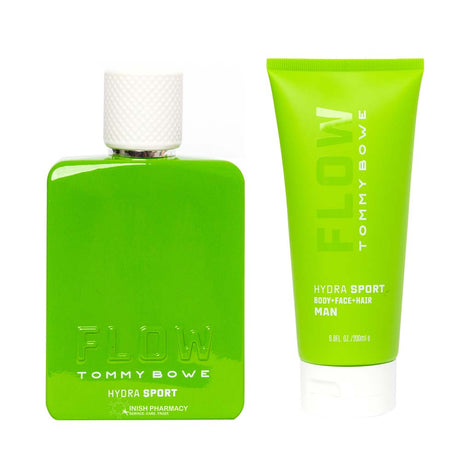Tommy Bowe Flow Hydra Sport Wash Bag 2 Piece Giftset