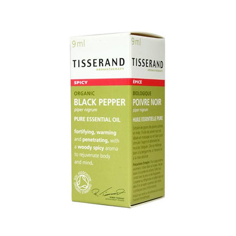 Tisserand Black Pepper Pure Essential Oil 9ml – to support everyday health and wellbeing