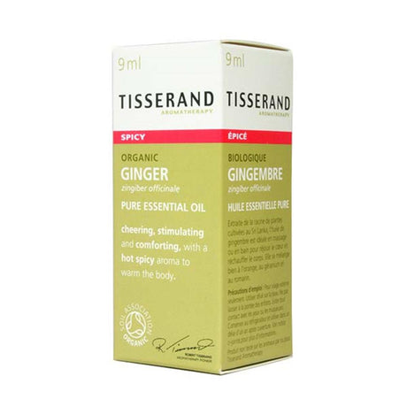 Tisserand Ginger Pure Essential Oil 9ml – to support everyday health and wellbeing