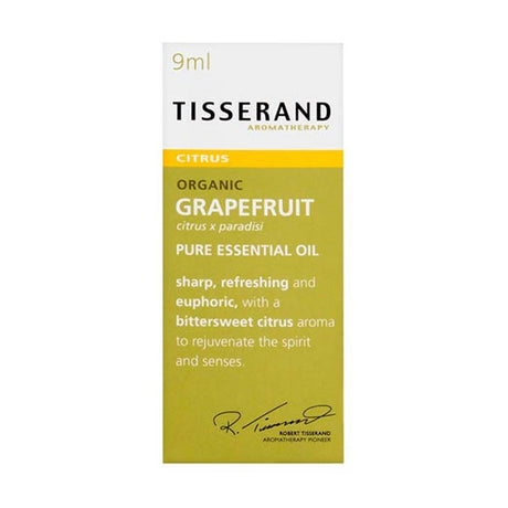 Tisserand Grapefruit Pure Essential Oil 9ml – to support everyday health and wellbeing