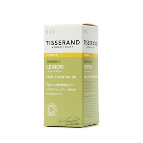 Tisserand Lemon Pure Essential Oil 9ml – to support everyday health and wellbeing