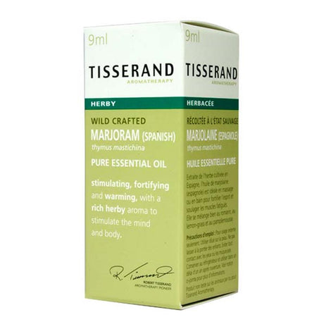 Tisserand Marjoram (Spanish) Pure Essential Oil 9ml – to support everyday health and wellbeing